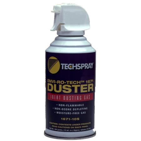TECH SPRAY pure, moisture free, inert dusting gas, expelled at a high ...