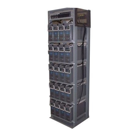 NORTHSTAR Battery rack holds up to 5 strings of 48V batteries. Incl ...