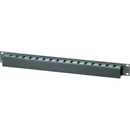 SIGNAMAX Rack mounted wire management panels. 1 rack unit high. Duct on ...