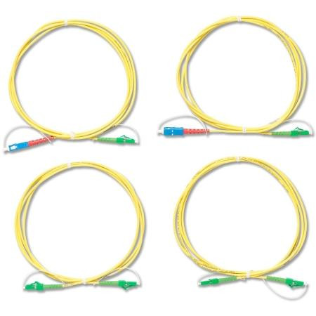 FLUKE NETWORKS Single Mode Test Reference Cord Kit consists of 2m test ...