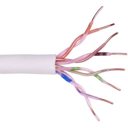 BELDEN 24AWG solid conductor, plenum jacket, 4 pair. FEP Insulation ...