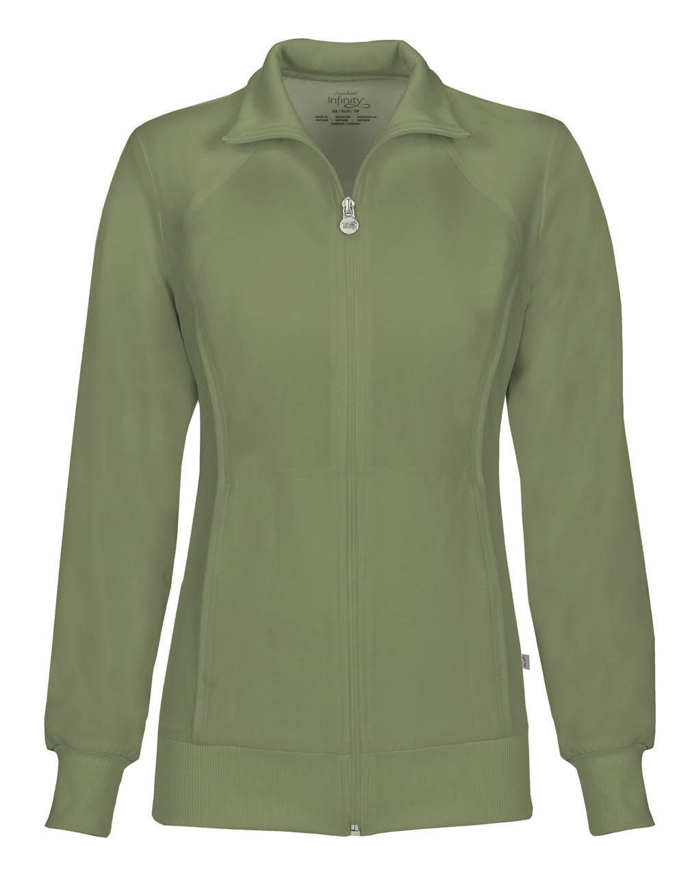 Infinity 2391 Antimicrobial Zip Up Scrub Jacket