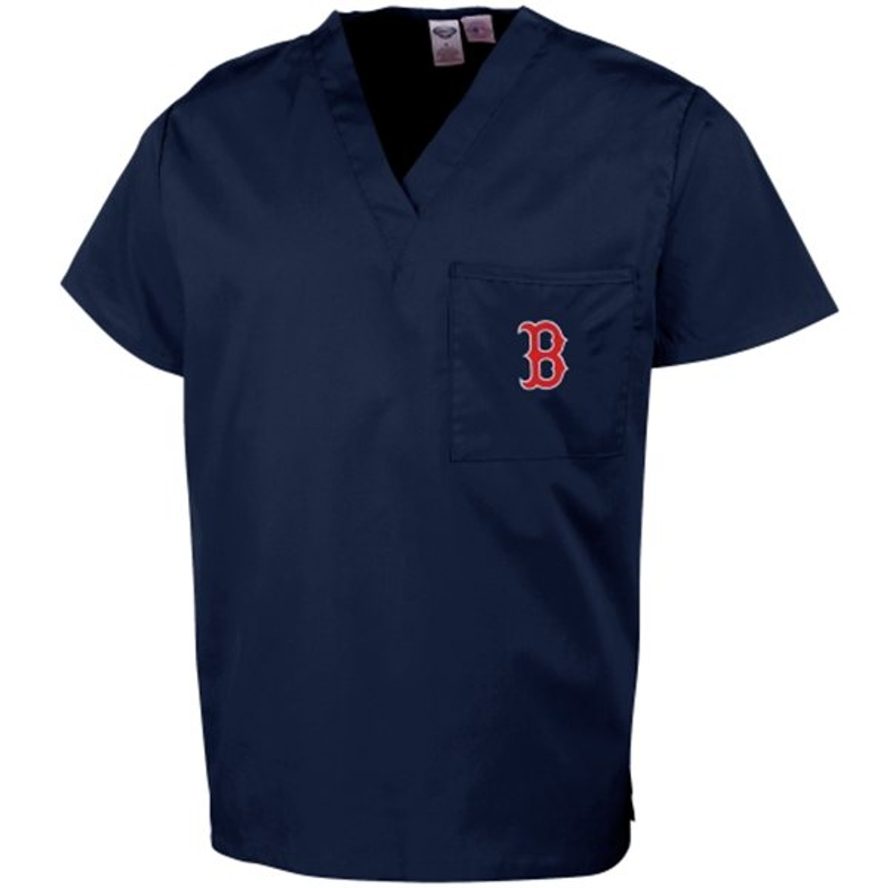 Mens Embroidered Red Sox Jersey in Light Gray - MD