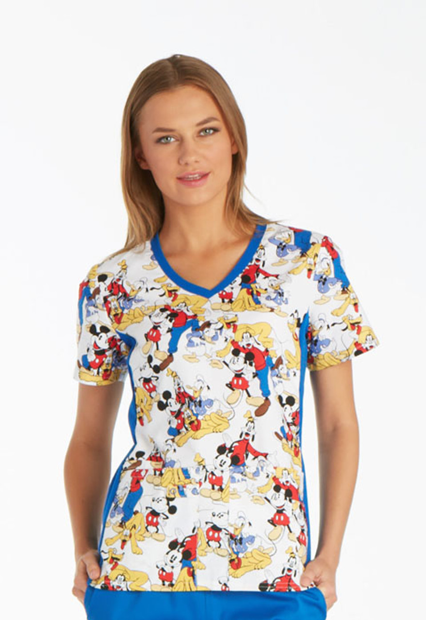 Designer Inspired Mickey Scrub Cap