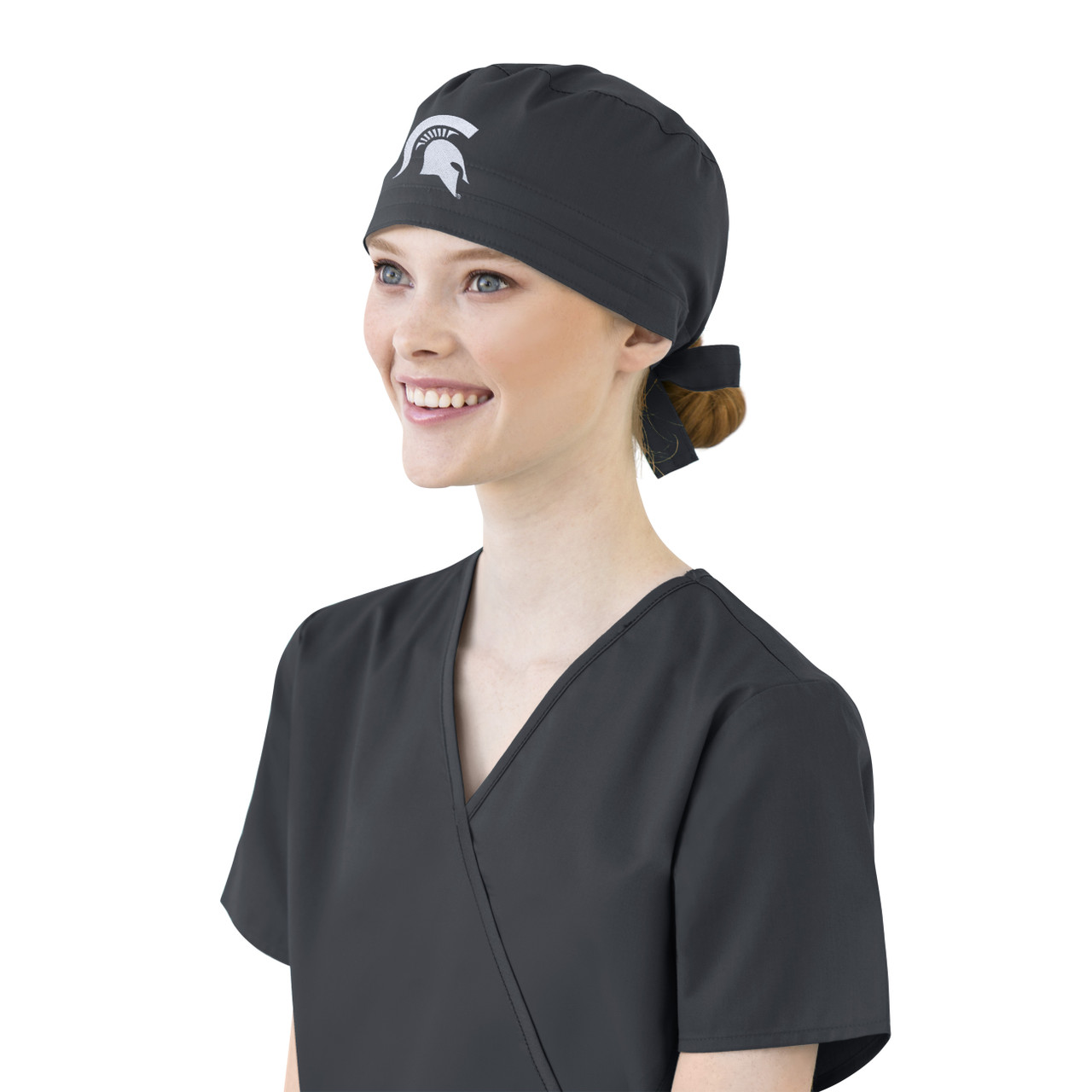 Michigan State Spartans Logo Scrub Cap 