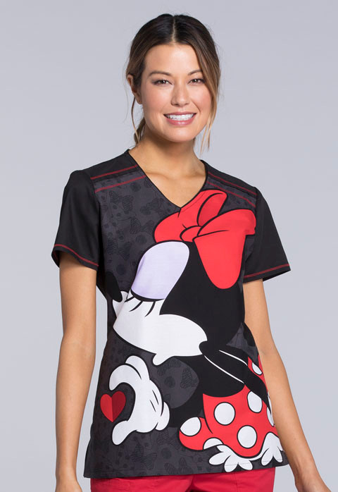 minnie mouse off the shoulder shirt