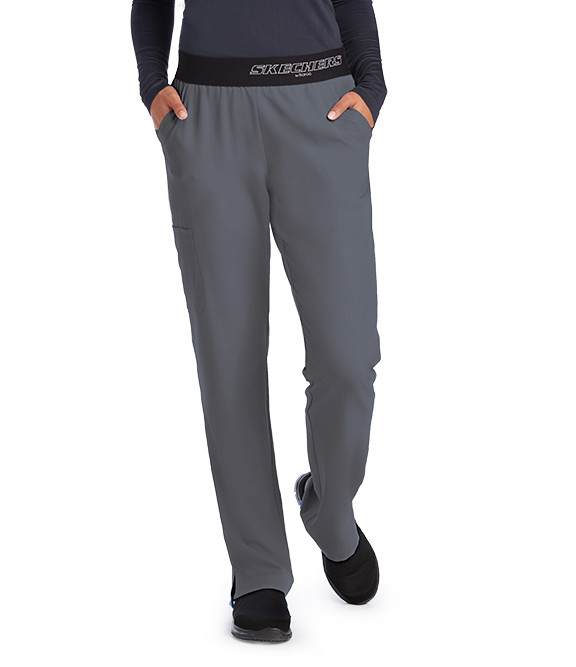 Skechers Vitality Women's Elastic Waistband Cargo Scrub Pant