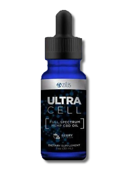 Zilis UltraCell Full Spectrum CBD Oil Berry 30ml | Scrub Identity