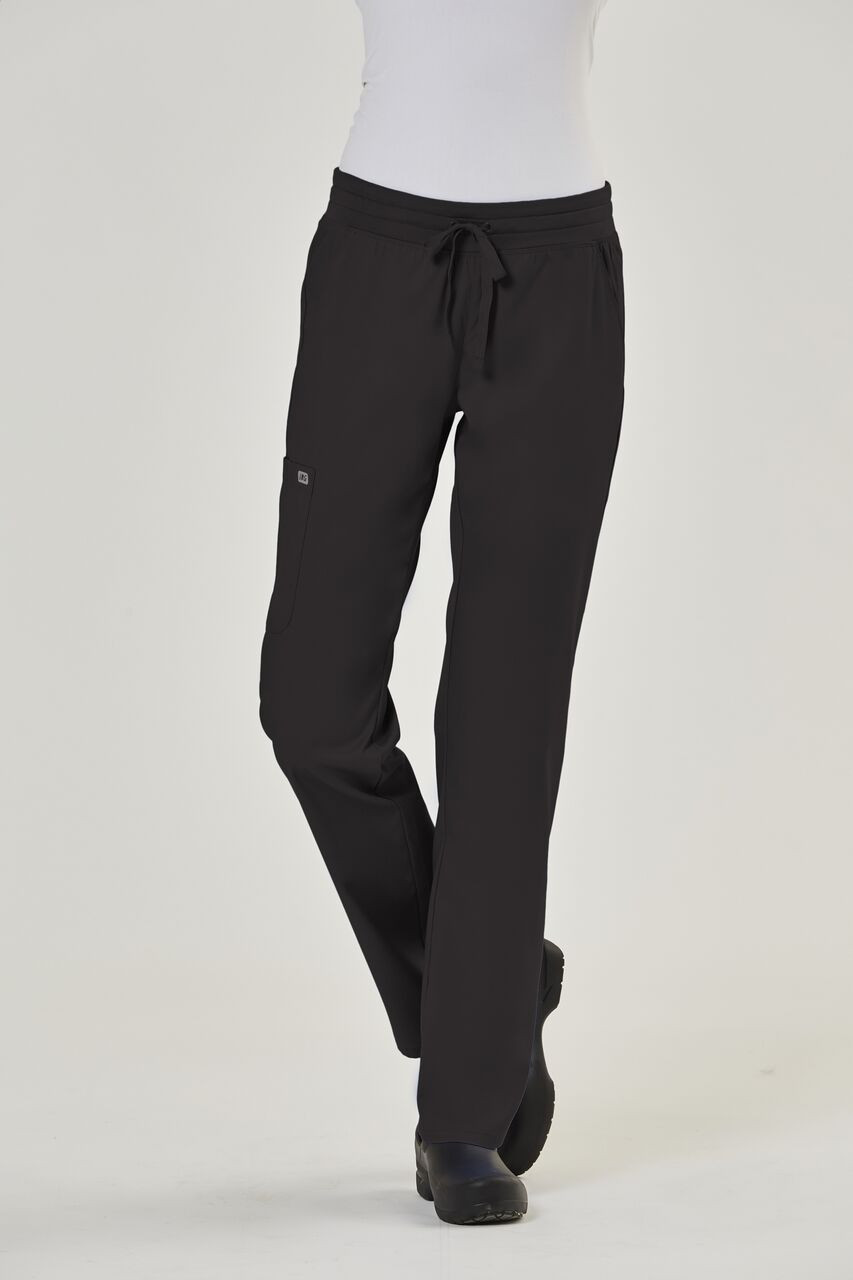 ★E.B.M★ Straight Fit Pants EMO4WPT071 Edge 6802 by IRG : Ladies Semi-Tapered Pant with Yoga Style
