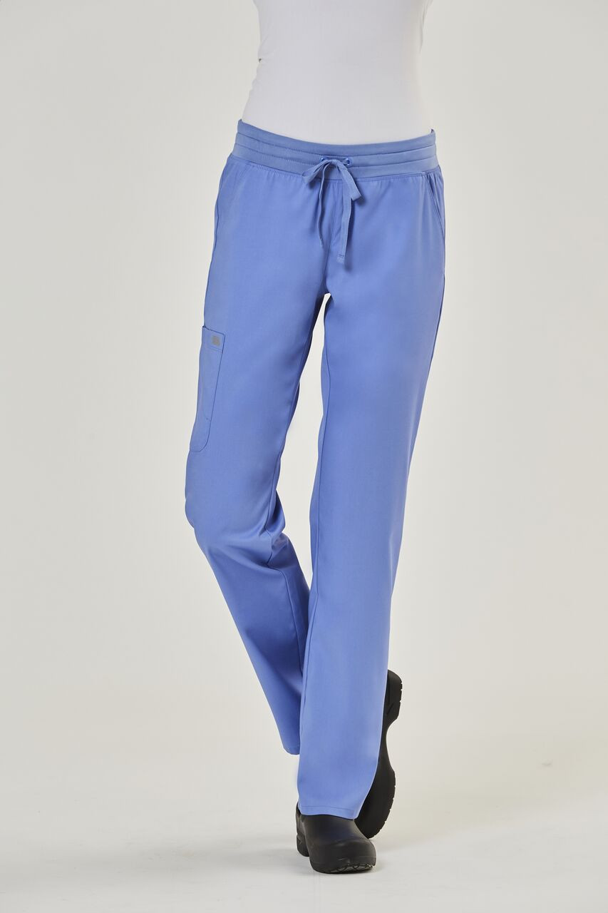 Edge 6802 by IRG : Ladies Semi-Tapered Pant with Yoga Style Waistband*