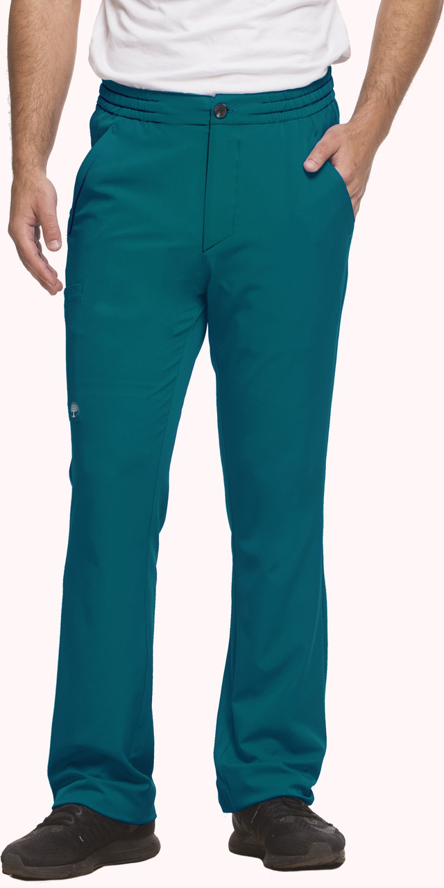 Healing Hands Men's Zip Fly Slim Scrub Pant style 9560