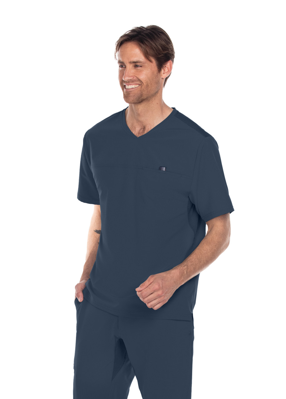 Barco ONE Wellness : Men's V Neck Scrub Top