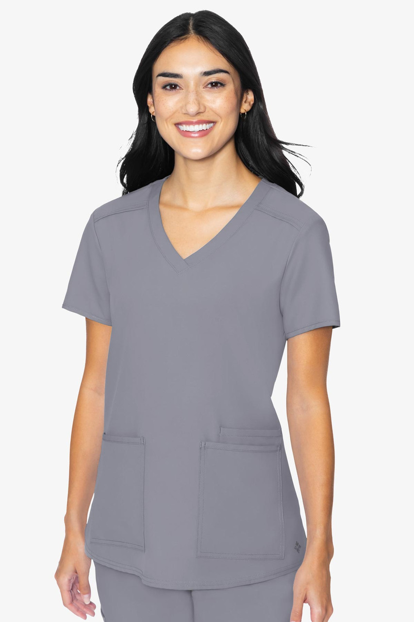 Gentle Binding V-Neck Compression Top