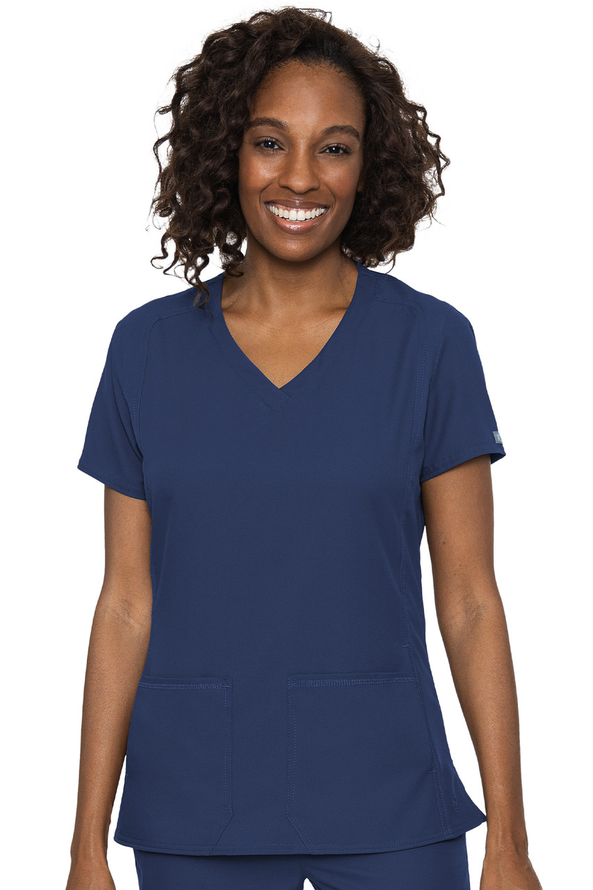 V-Neck Side Pocket Scrub Top