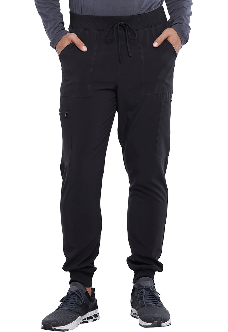 Allura CKA189 by Cherokee Men's Mid-Rise Jogger Scrub Pant | Scrub