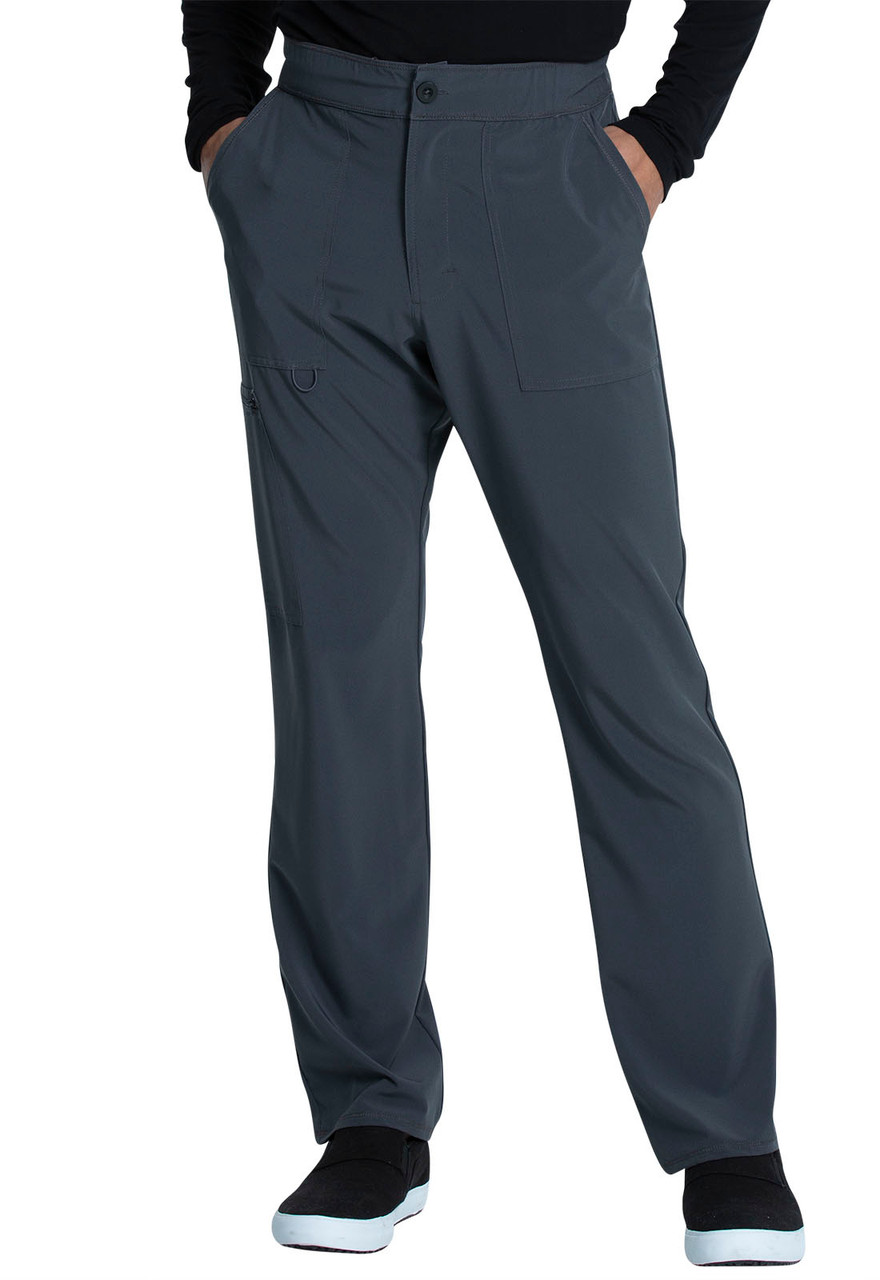 Allura CKA186 by Cherokee Men's Fly Front Cargo Scrub Pant | Scrub
