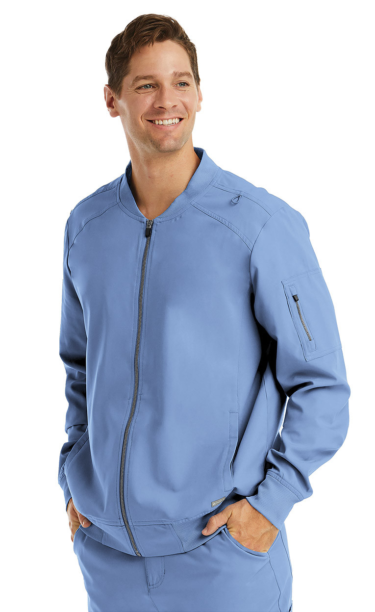 Maevn Momentum 5861 Men's Full Zip Scrub Jacket | Performance
