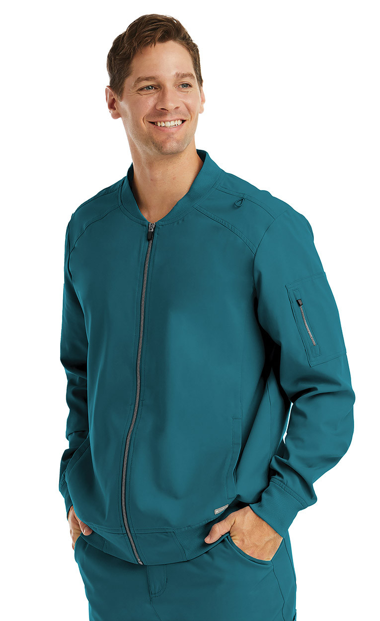 Maevn Momentum 5861 Men's Full Zip Scrub Jacket | Performance