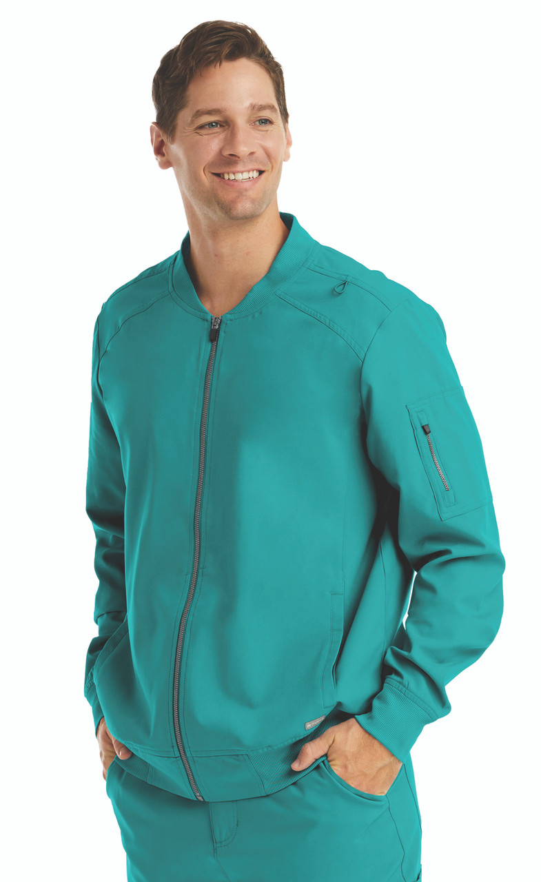 Maevn Momentum 5861 Men's Full Zip Scrub Jacket | Performance