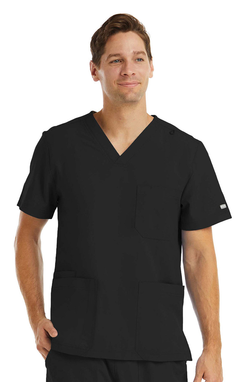 St. Louis Cardinals MLB V Neck Scrub Top - Scrub Identity