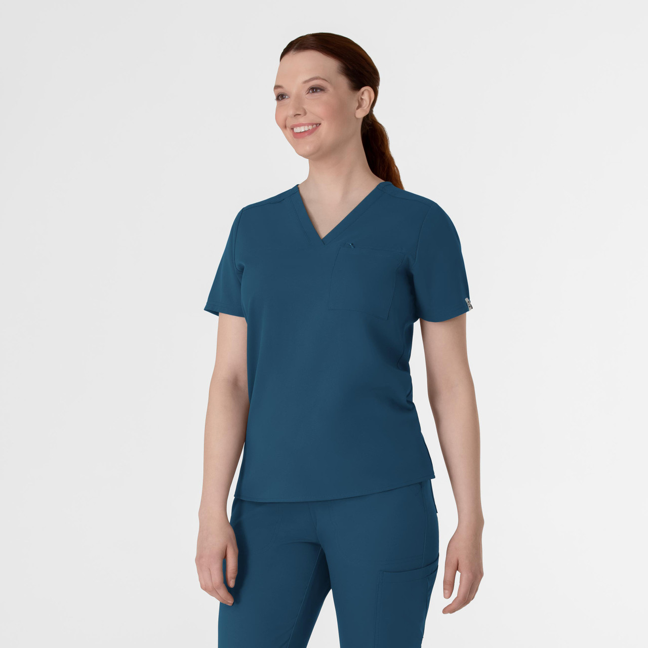 Wink Thrive 6222 Women's Tuck-In V-Neck Scrub Top | Scrub Identity