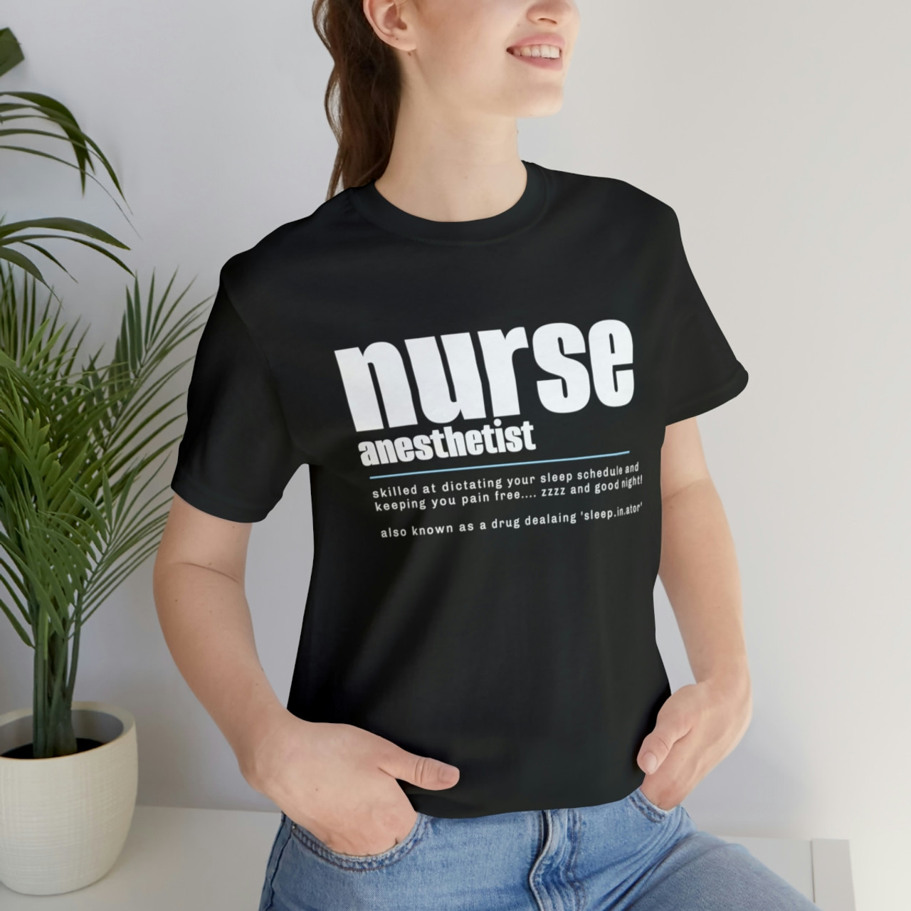 Anesthesist Unisex Jersey Short Sleeve Tee - Scrub Identity