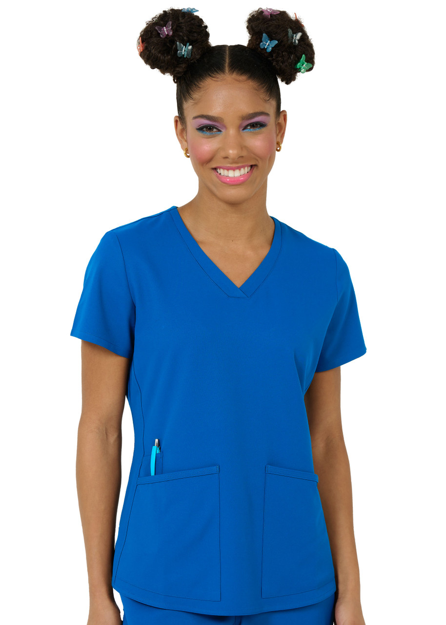 Studio by Zavaté 1165 Women's Focus V-Neck Scrub Top | Scrub Identity