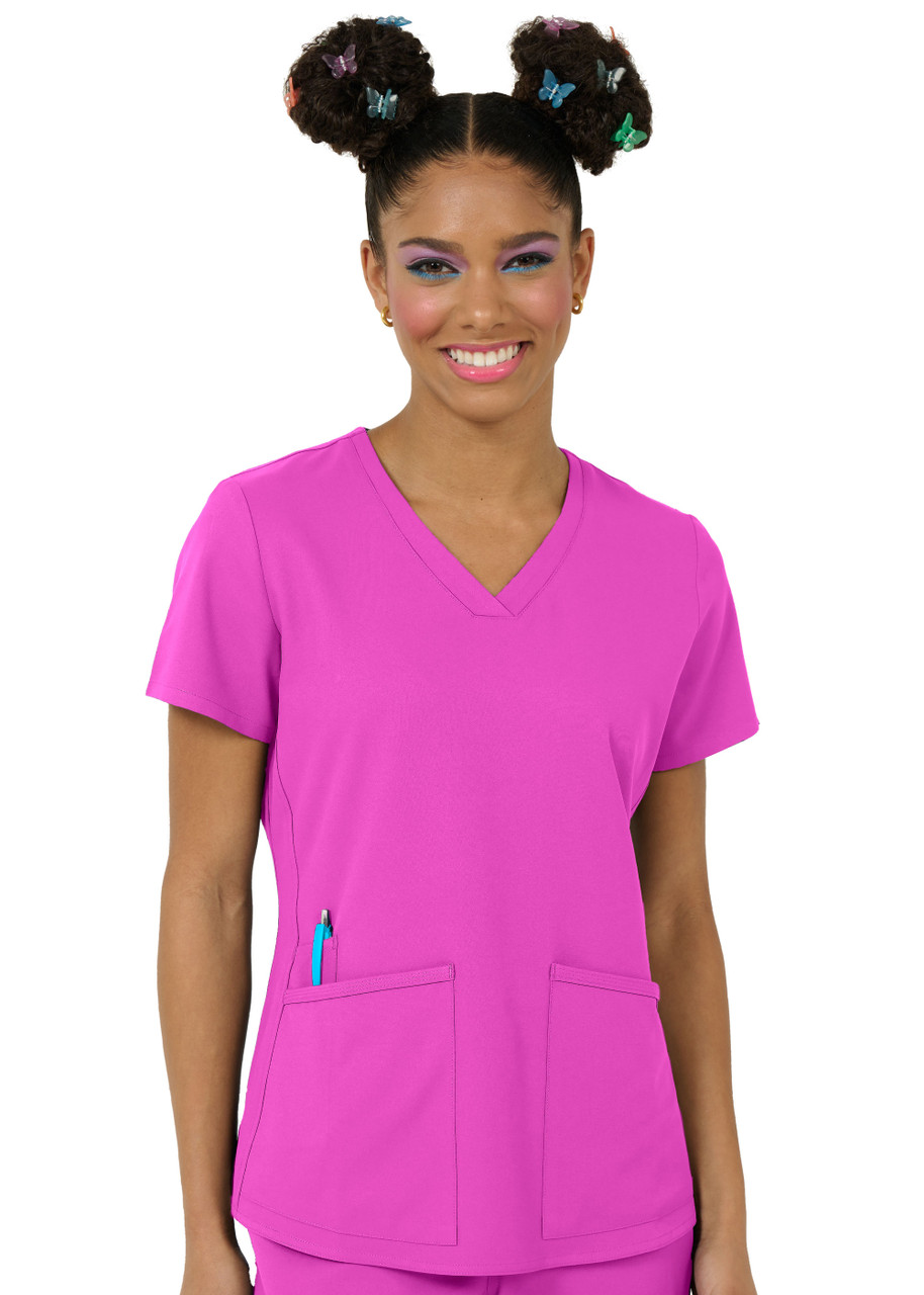 Studio by Zavaté 1165 Women's Focus V-Neck Scrub Top | Scrub Identity