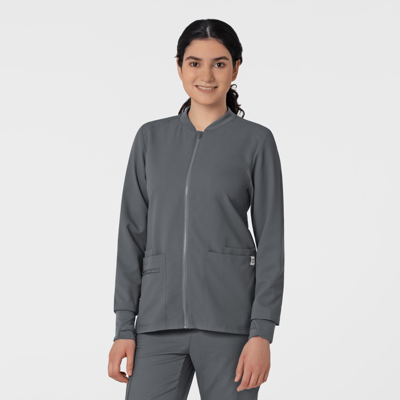 Wink Thrive 8122 Women's Sustainable Zip-Front Scrub Jacket