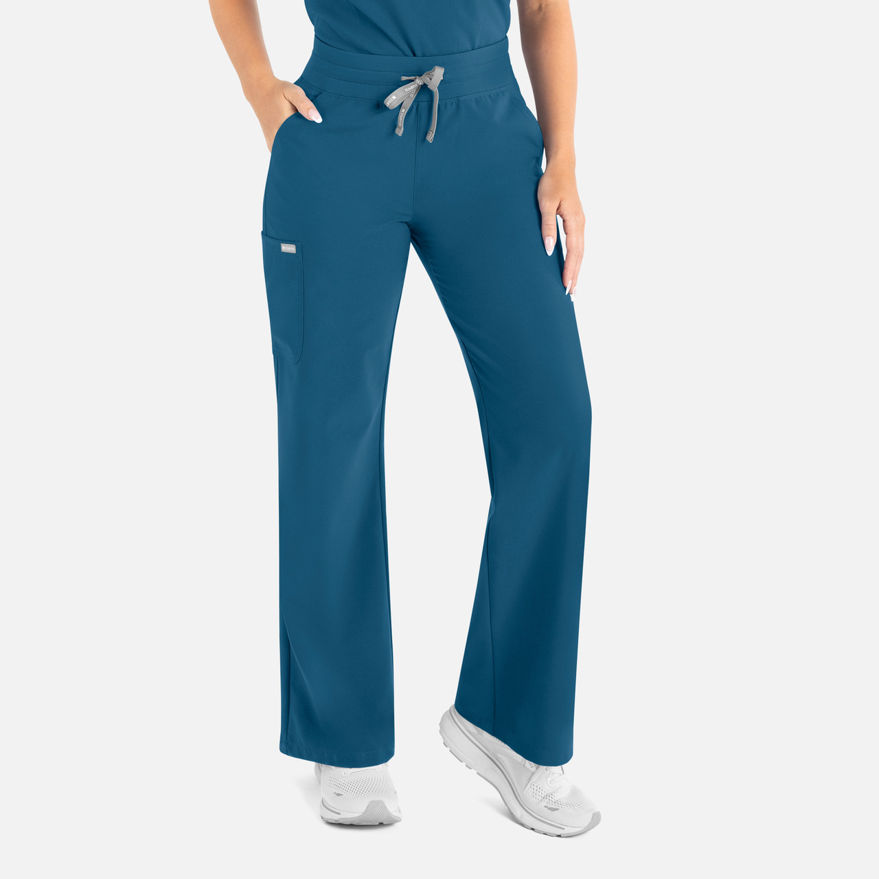 Momentum 5094 Women's High Waist Wide Leg Scrub Pant | Performance
