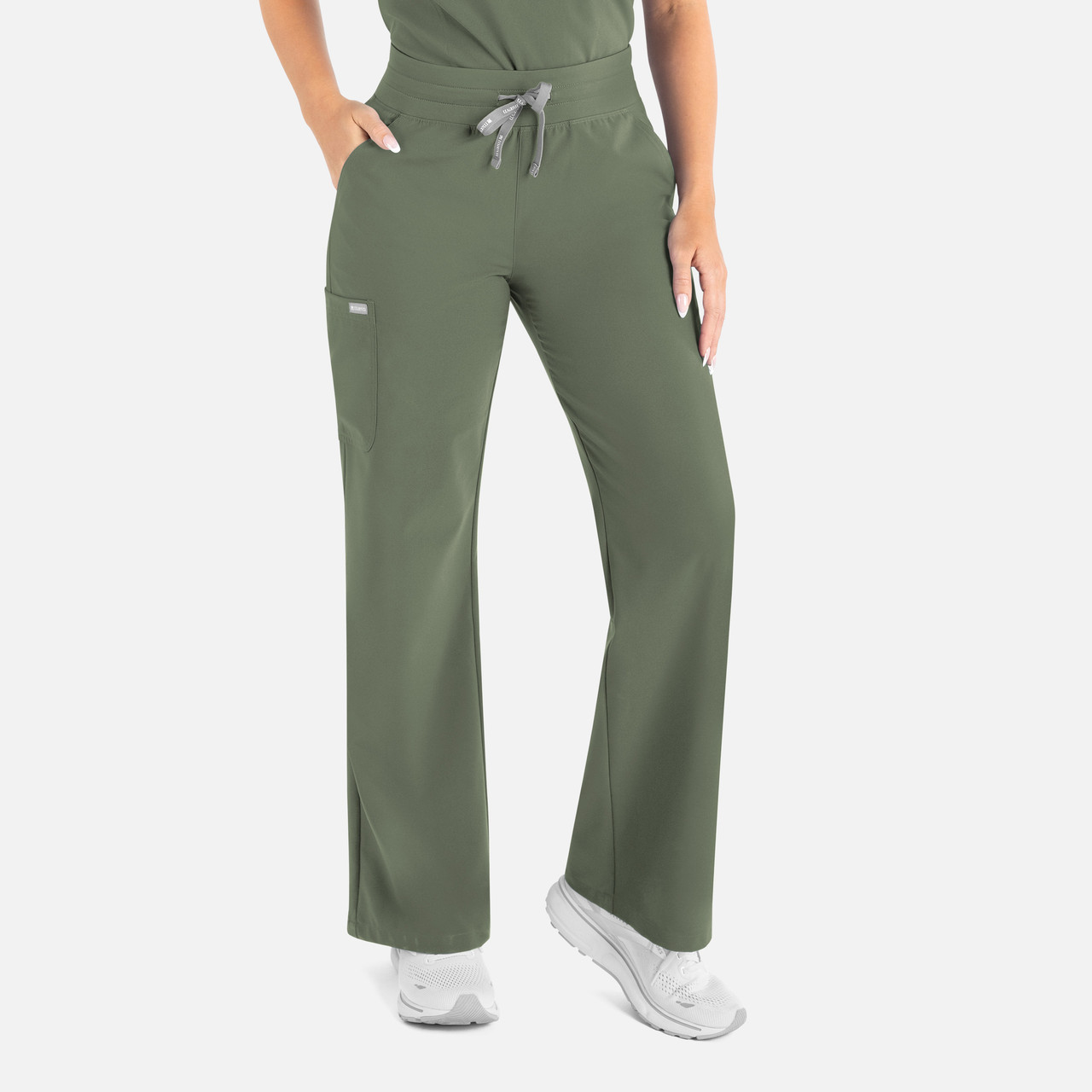 on ウルトラパンツ　レディース　クリーク　Sサイズ Momentum 5094 Women's High Waist Wide Leg Scrub Pant | Performance