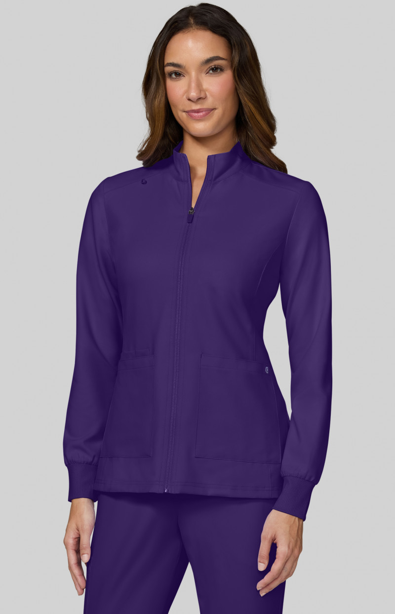 koi Cureology Geneses Style C400 Women's Zip Front Scrub Jacket