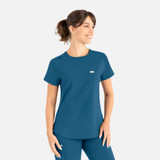 Round Neck Scrub Tops for Women | Scrub Identity