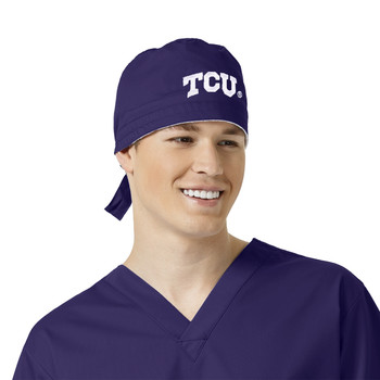 TCU Horned Frogs Grape Scrub Cap for Men