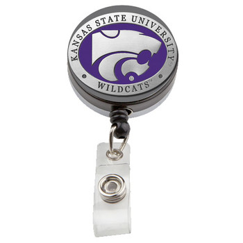 Retractable Badge Reel, Purple