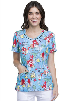 discount disney scrub tops