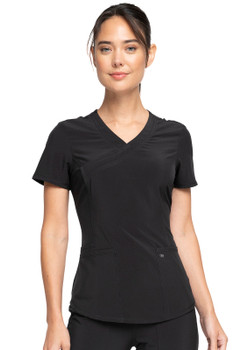 Allura Women's Mock Wrap Scrub Top style CKA688