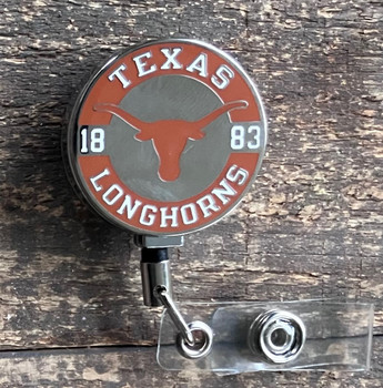 Texas Longhorns Retractable Badge Reel