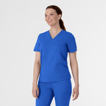 Wink Thrive Tuck in V Neck Scrub Top Style 6222