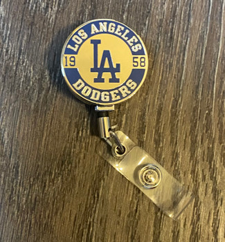 Los Angeles Dodgers Retractable Badge Reel