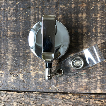 back of badge reel
