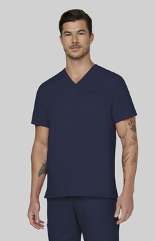 koi Cureology Stasis Style C652 Men's 3-Pocket V-Neck Scrub Top 