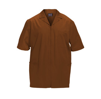 Cherokee Workwear Scrub Top For Men with Zipper Front*