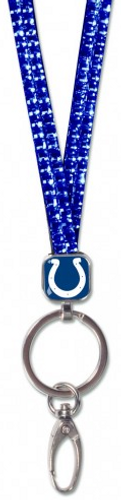 Indianapolis Colts Bling Lanyard - Royal