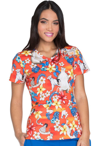 Jungle Book Scrub Top For Women