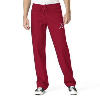 Alabama Crimson Tide Men's Cargo Scrub Pants
