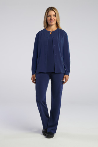 Elevate style 181501 by IRG : Women's snap front jacket