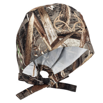 Realtree Edge Fabric Camo Scrub Hat Officially Licensed with embroidered Fish-Hook logo