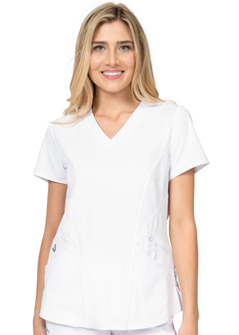 Ava Therese Women's V Neck Scrub Top style 1084