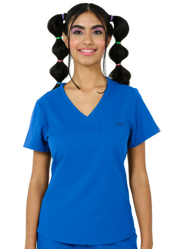 Studio Women's Tuck in Scrub Top style 1169